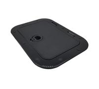 YGLEEULI Copertura di Accesso alla Piastra Coperta Marina da 280 mm * 180 | Portello bianco o nero di ispezione anti-invecchiamento, estraibile con chiusura for barca