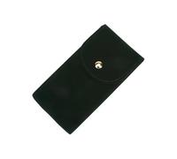 YGLEEULI Custodia portatile in tessuto for orologi, custodia for orologio singolo, organizer da viaggio for uomo e donna Custodie Grandi Orologi(Green)