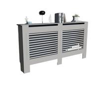 YGLEEULI Mobiletto in Legno con Gambe, ripiano for termosifone, Ripiani Superiori for Camino for Maggiore Spazio e Sicurezza Domestica Copriradiatori Design(S)