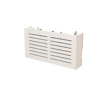YGLEEULI Rack for router wireless montato a parete, scatola di immagazzinaggio WiFi montata a parete, decorazione da parete, staffa di alimentazione for cavi, scatola organizer per Router(Color 2)