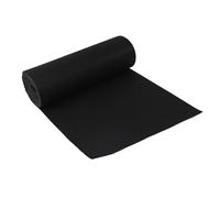 YGLEEULI Tappeto da Passatoia per Matrimoni Tappeto elegante for corridoio da matrimonio bianco for rosso for Cerimonia for feste Tappeti for palcoscenici for matrimoni(BLACK,9m,1.0m)