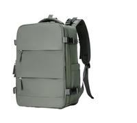 YGLEEULI Zaino da viaggio for brevi distanze, borsa da cabina 40x20x25, zaino da donna, uomo, tempo libero, scuola, borsa for laptop, bagaglio a mano per uso Quotidiano(Green)