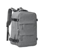 YGLEEULI Zaino da viaggio for brevi distanze, borsa da cabina 40x20x25, zaino da donna, uomo, tempo libero, scuola, borsa for laptop, bagaglio a mano per uso Quotidiano(Grey)