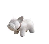 YGLONG Poggiapiedi Sedie da soggiorno Pouf Sedia a forma di elefante carino Mobili da soggiorno Sgabello for bambini Pouf for la casa Sgabello in legno(White1)