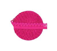YGMNQAL 13mm Picot Loop Crown Frilly Lace Trim Elastics Spandex Bands Headband Lingerie Dress Sewing Craft(Color25,30 Yards)