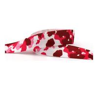 YGMNQAL 15mm Heat Transfer Camouflage Print Spandex Fold Over Elastic for Bracelet Hair Tie Headband Dress Sewing Lace Trim(Color 2,10Yards)