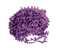 YGMNQAL 5-10yard Elastic Lace Ribbon Black White Color Button Loops DIY Multicolor Handmade Trimming for Clothes Sewing Rubber Band(Color 27,14mm 5yards)