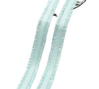 YGMNQAL 5-30Yards 13mm Double Ruffle Elastic Band for Underwear Bra Strap Rubber Bands Belt Clothes Trim Stratch Tape Sewing Accessories(21BeanGreen,20Yards)