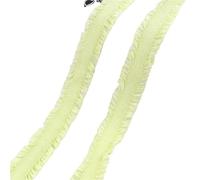 YGMNQAL 5-30Yards 13mm Double Ruffle Elastic Band for Underwear Bra Strap Rubber Bands Belt Clothes Trim Stratch Tape Sewing Accessories(23FruitGreen,10Yards)