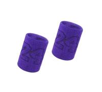 YGMNQAL 5 Paia di Fasce Elastiche in Cotone for Il Supporto del Polso da Basket, for Uomini e Bambini, Palestra, Fitness, Sollevamento Pesi, Powerlifting, Tennis(Nr24-Purple-5pair)