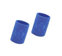 YGMNQAL 5 Paia di Fasce Elastiche in Cotone for Il Supporto del Polso da Basket, for Uomini e Bambini, Palestra, Fitness, Sollevamento Pesi, Powerlifting, Tennis(Nr30-Blue-5pair)