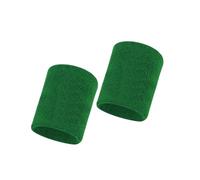 YGMNQAL 5 Paia di Fasce Elastiche in Cotone for Il Supporto del Polso da Basket, for Uomini e Bambini, Palestra, Fitness, Sollevamento Pesi, Powerlifting, Tennis(Green-5pair)