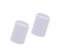 YGMNQAL 5 Paia di Fasce Elastiche in Cotone for Il Supporto del Polso da Basket, for Uomini e Bambini, Palestra, Fitness, Sollevamento Pesi, Powerlifting, Tennis(Nr24-White-5pair)