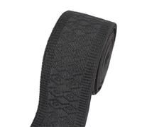 YGMNQAL 50mm Elastic Bands Pattern Band for Pants Waistband Rubber Ribbon Belt Bag Clothes Stretch Tape DIY Sewing Accessories(Black,50mm-1Meter)