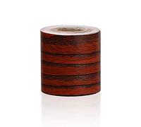 YGMNQAL Battiscopa Adesivo 5 M PVC Impermeabile Linea Di Cintura In Legno Marmo Autoadesivo Battiscopa Linea Carta Da Parati Soggiorno Arredamento(Dark Brown3,12cm x 5m)