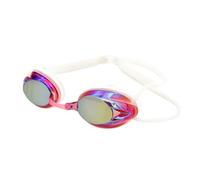 YGMNQAL Glasses Adult Swim Goggles Waterproof Fog-Proof Racing Men Women Cool Silver Plated Swimming Mirror Equip(Red)