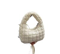 YGMNQAL Handbag Solid Color Mini Pleated Cloud Bags Simple Versatile Single Shoulder Crossbody(Beige)