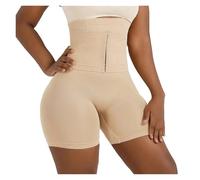YGMNQAL Pantaloncini Contenitivi Donna Controllo della Pancia Ferma da Donna con Gancio for La Vita, Modellatore del Corpo, Sollevatore di Glutei, Mutandine Modellanti(Skin,M)