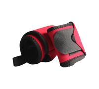 YGMNQAL Power Weight Lifting Gym Straps Training Wristband Supporto for Il Polso Powerlifting Fitness(Red)