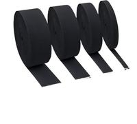 YGMNQAL Sewing Elastic Band Stretch High Elasticity Knit Cord Spool 10/15/20/25/30/35/40/45/50/60mm Wide for(Black,20Meters,35mm)