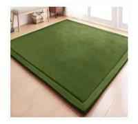 YGMNQAL Tappeto in pile Tatami in corallo Tappetino da gioco for bambini centrale in memory foam for salotto Tappetini for soggiorno(Blue,100x200)