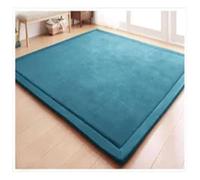 YGMNQAL Tappeto in pile Tatami in corallo Tappetino da gioco for bambini centrale in memory foam for salotto Tappetini for soggiorno(Grey,120x200)