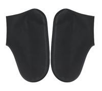 YGMNQAL Waterproof Silicone Shoe Covers Non-Slip Rubber Overshoes For Rainy Days Reusable Boot Protectors(Black,L)
