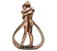 YGMXZL Coppia Abbraccio Bacio Figurine,Scultura Abbraccio Coppia Statua,Bacio Figurine Decorazione Artigianale,Ornamenti da Abbraccio Bacio per Decorazione da Tavolo