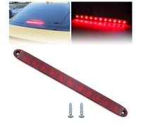 Ygmylandbb Luci freno a LED supplementari, luci freno ad alto livello, barra di luce rossa universale per rimorchio, auto, SUV, camion, 11 LED 12 V, 1 pezzo