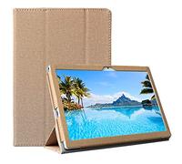 YGoal Custodia per AOYODKG A38 - Slim Sottile Leggera in PU Pelle Folio Cover Protettiva Case per AOYODKG 10 Pollice A38, Oro