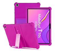 YGoal Custodia Per Huawei MatePad T 10S/Honor Pad X8 10.1 - Leggera custodia protettiva antiurto per bambini morbida Silicone Case Cover per Huawei MatePad T10S, Viola