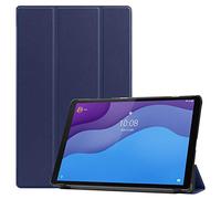YGoal Custodia per Lenovo Tab M10 HD 2nd Gen - Slim Sottile Leggera in PU Pelle con PC Back Case Folio Cover Protettiva Case per Lenovo Tab M10 HD 2 TB-X306X, Blu