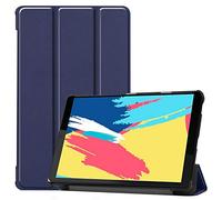 YGoal Custodia per Lenovo Tab P11 - Slim Sottile Leggera in PU Pelle con PC Back Case Folio Cover Protettiva Case per Lenovo Tab P11 11 Pollice, Blu