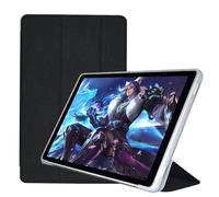 YGoal Custodia per SEBBE S22 - Slim Sottile Leggera in PU Pelle e TPU Back case Folio Cover Protettiva Case per SEBBE S22 Tablet, Nero