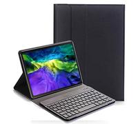 YGoal Tastiera Custodia per iPad PRO 11 2020, [QWERTY Inglese Layout] Pelle PU Custodia con Rimovibile Wireless Tastiera per iPad PRO 11 2020, Nero