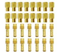 YGQ 30 pezzi Getti Carburatore getti principali & getti pilota lenti per carburatori Mikuni Big Hex VM4/042 & VM22/210