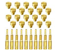 YGQ 30 pezzi Getti Carburatore per Mikuni getti principali & getti pilota lenti Kit N100.604 & VM28/486