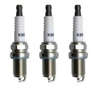 YGQ Candela di accensione adatta per NGK BCPR5E Briggs and Stratton 491055S Champion RC12YC Torch K5RTC 3 pezzi