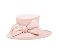 YGSGJSP Cappello da Matrimonio Cappelli da sposa di lusso, cappelli formali for donna, sinamay con parte superiore piatta e piume, for il tè del pomeriggio