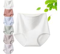 YGSIKY Mutandine Modellanti a Vita Alta e Anti-perdite di Alta qualità, morbide e Traspiranti, a Copertura Totale, Anti-perdite, per Il Controllo della Pancia da Donna (White,M)