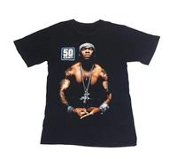 YGT56UYHft 50 Cent Bootleg T-Shirt Unisex all Size S to 3XL Black M