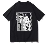 YGT56UYHft Angels of Death Isaac And Rachel Gardner Foster T-Shirts Black L