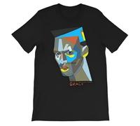 YGT56UYHft Design Cool Grace Jones JamaicanAmerican Supermodel SingerSongwriter Gift for Men Women Girls Unisex Tshirt Black M