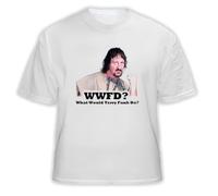 YGT56UYHft Terry Funk WWFD Wrestling What What Terry Funk Do T Shirt White XXL