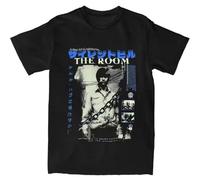 YGTA2awes Silent Hill T Shirt Horror Game The Room Popular T Shirts Black 3XL