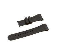YGUK0J Cinturino In Gomma Siliconica Da 24 Mm * 20 Mm Compatibile Con Graham Racing Nuovo(Black Without Buckle)