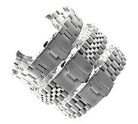 YGUK0J Solido Cinturino In Acciaio Inossidabile 316L 18 19 20 21 22 23 24 26 28 30mm Cinturino(Diving Black,30mm)