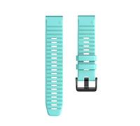YGUKOJ Cinturino compatibile con Coros Vertix 2 VertiTix2 Sport Silicone Watch Band QuickFit Braccialetto da polso da polso da polso Accessori sostitutivi(Teal)