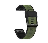 YGUKOJ Cinturino compatibile con Garmin EPIX Sport Smart Watch Band 22 mm in silicone compatibile con Garmin MARQ/Approach S62/Fenix 5 6 7, For Fenix 6
