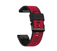 YGUKOJ Cinturino compatibile con Garmin EPIX Sport Smart Watch Band 22 mm in silicone compatibile con Garmin MARQ/Approach S62/Fenix 5 6 7, For Fenix 6